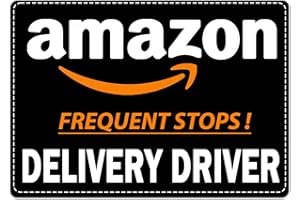 HOZODUSI Delivery Driver Magnet for Car,Delivery Driver Magnet for Car,Truck, SUV, Vehicle Safety Sign for Delivery Vehicle,Reflective Delivery Vehicle Magnet for Car (1 PCS Black)