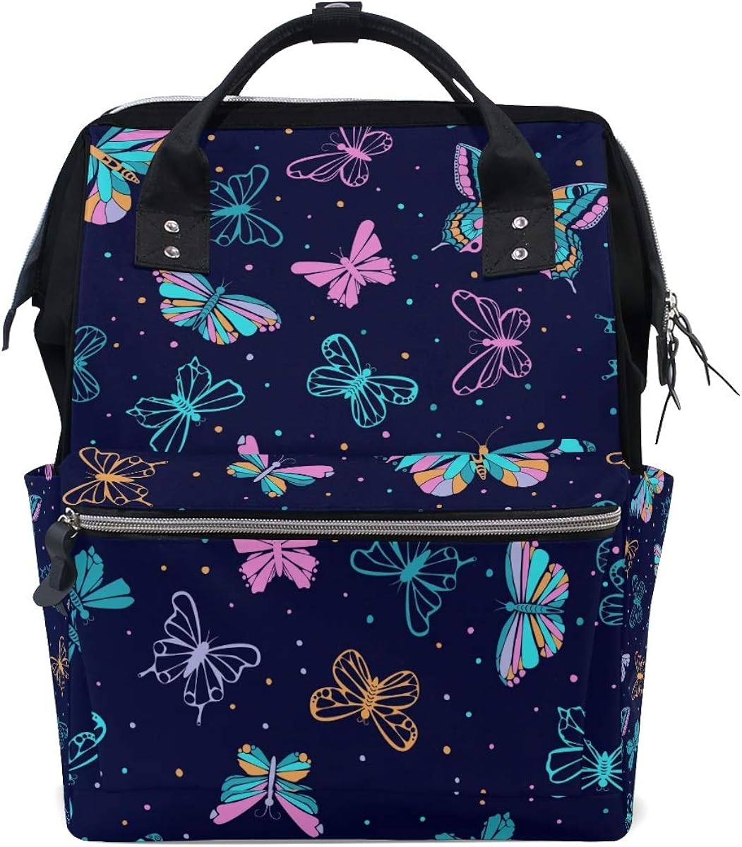 butterfly diaper bag