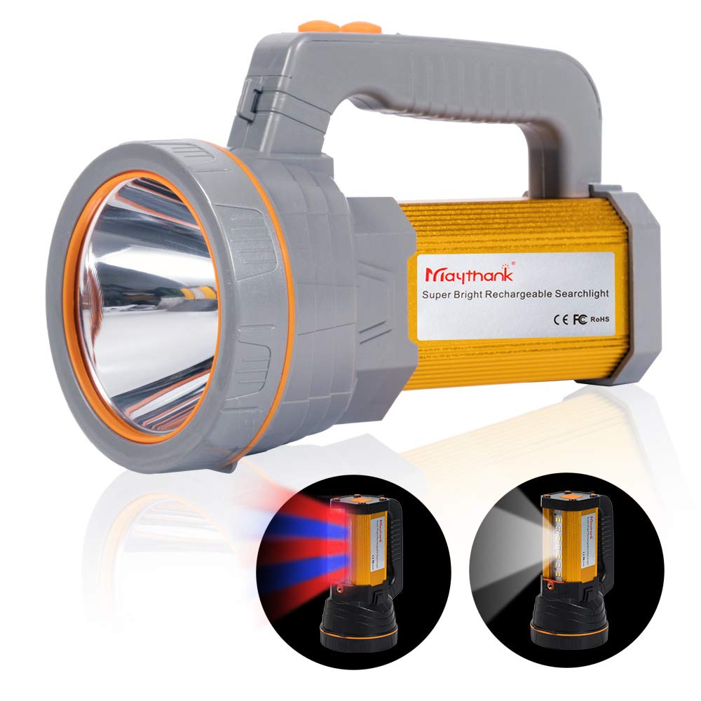 Super Bright Led Torch USB Rechargeable Search Light Spotlight