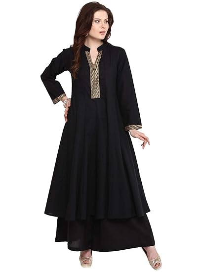 Black top kurti Clearance