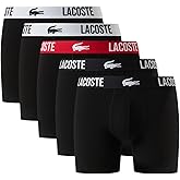 Lacoste Men's 3 Pack Boxer Briefs