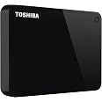TOSHIBA Canvio Advance Externe Festplatte - 1 TB - USB 3.0 - Schwarz - Passwortschutz & Backup-Software