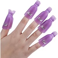10 Stück Nagel-Clips Zum Aceton-Einweichen – Entferner Für UV-Gel & Nagellack