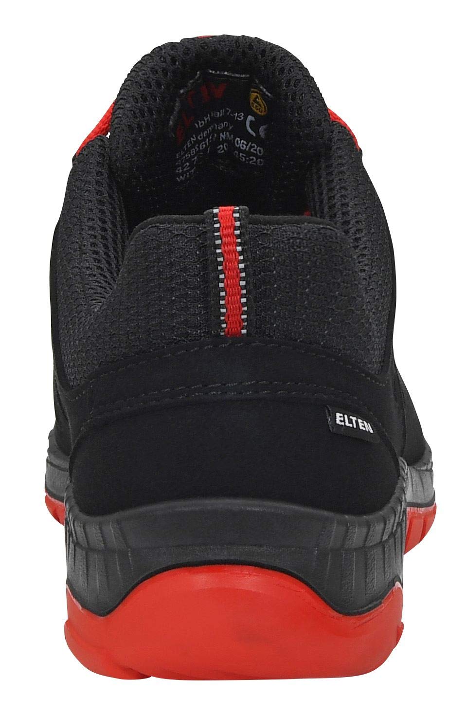 Elten G45934 729561 S3 Maddox Black-Red Low ESD Low Shoe, Black/Red, 38 Size, Black Red, 38 EU - Image 4