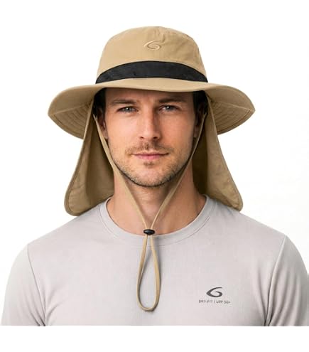 Amazon.com: UVCoolix™ Cooling Sun Hat with Neck Flap,UPF 50+ Wide