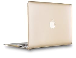 UESWILL Luxury Gold Matte Hard Shell Case Cover