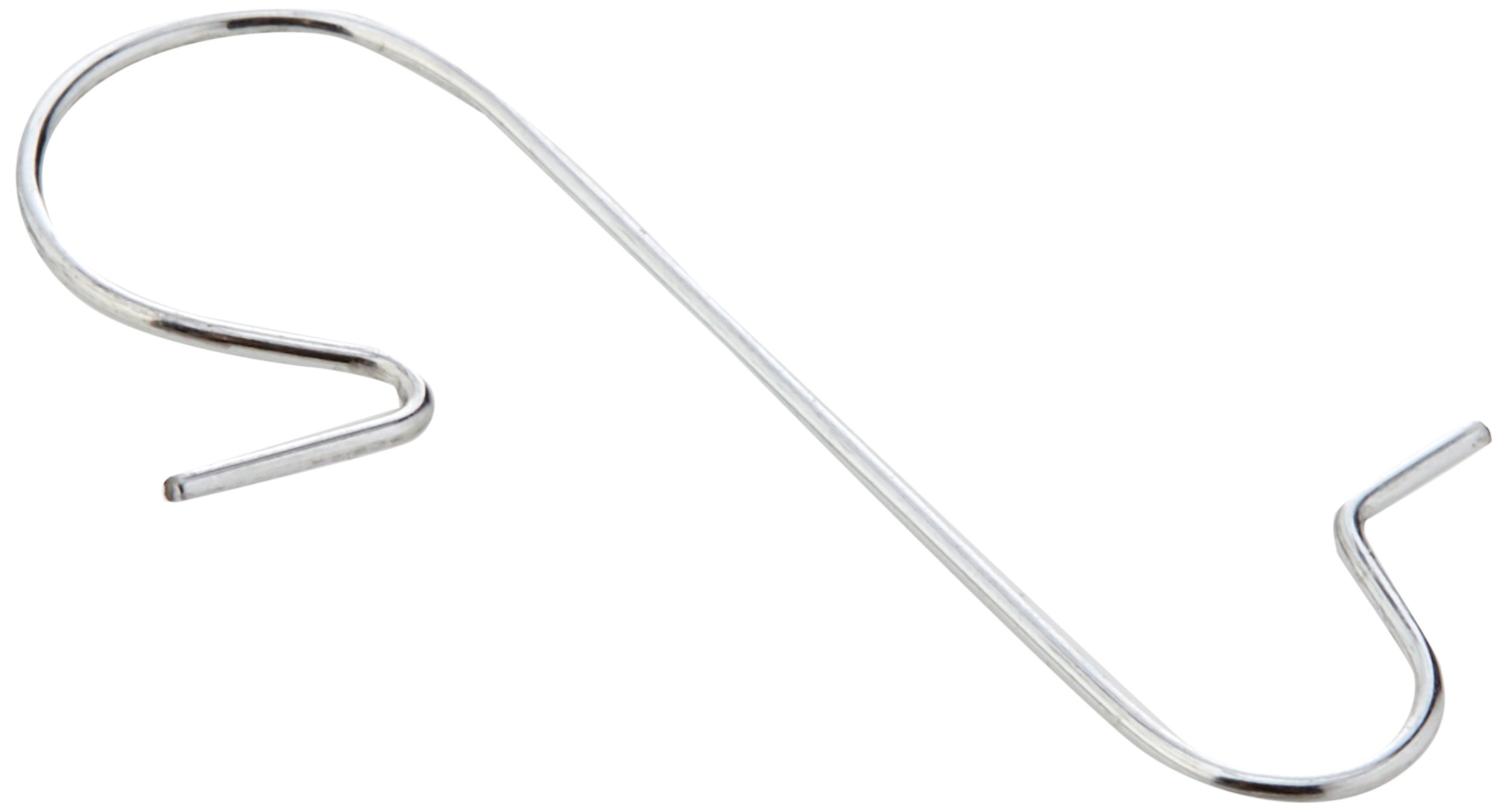 Sigro 50 Pieces 60357 Bag Hanger, Metal, Silver, One Size