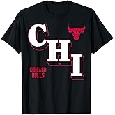 NBA - Chicago Bulls Angled Logo T-Shirt