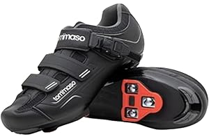 Tommaso Strada Mens SPD & Peloton Shoes—Ready-to-Ride with Peloton Delta Cleat or SPD Cleats for Road Bicycles & Most Indoor Bikes—Explore Vareity Cycling Shoes & Bike Accessories.