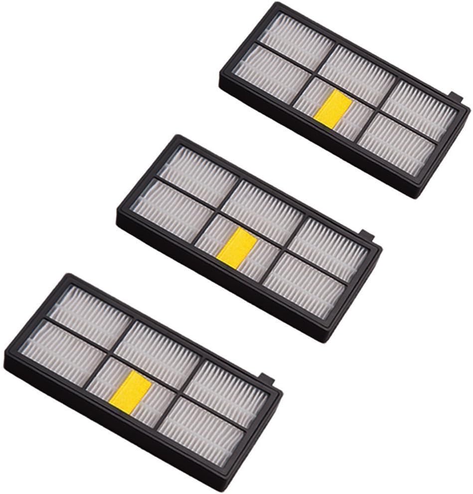 Wholey 3 Pack Hepa Filter Filters Replacement For irobot Roomba 800 900 series 870 880 980 Robotic Vacuum Parts (3pcs Filter)