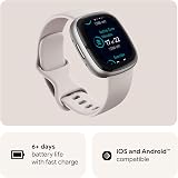 Fitbit Sense 2 Smartwatch GPS Health Fitness 6 Day Battery iOS Android view 2