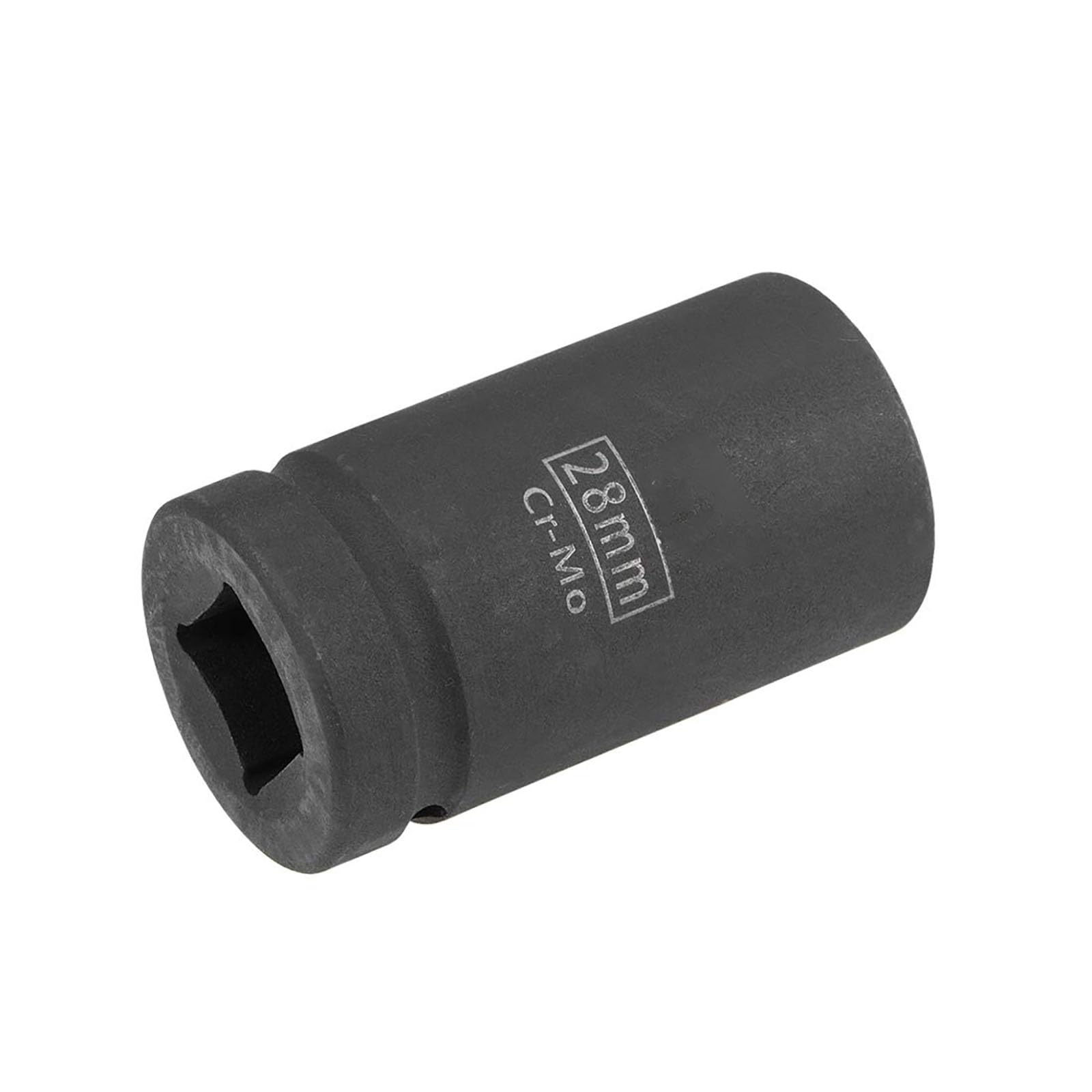 TA-VIGOR 3/4-Inch Drive by 28mm Deep Impact Socket, 6-Point, Durable Reliable Cr-Mo Alloy Steel, Metric for Home Car Repair