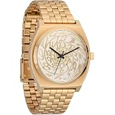 NIXON Time Teller A045 - 100m Water Resistant Men's Analog Fashion Watch (37mm Watch Face, 19.5mm-18mm Stainless Steel Band)