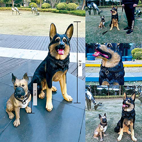 badass german shepherd collars