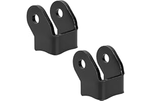 JIOTAR Weld-On Shock Mount -Off-Road Trailers Shock Bracket,Axle Bracket,Rear Shock Mount - 1 Pair