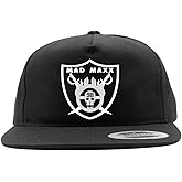Snapback Black Las Vegas Maxx Crosby Mad Maxx Logo Hat