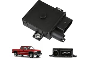 EIKLIM Diesel Glow Plug Module Controller 68013182AA Compatible with Chevrolet Silverado 2500 HD 2001-2004, Silverado 3500 2004-2005, GMC Sierra 2500 HD 2001-2004,Sierra 3500&RY-1556 2004-2005