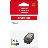 Canon CL-211 XL Genuine Color Ink Cartridge, Compatible with MX330, MP240/250/270/280/480/490/495, iP2702, MX340/350/320/410/420
