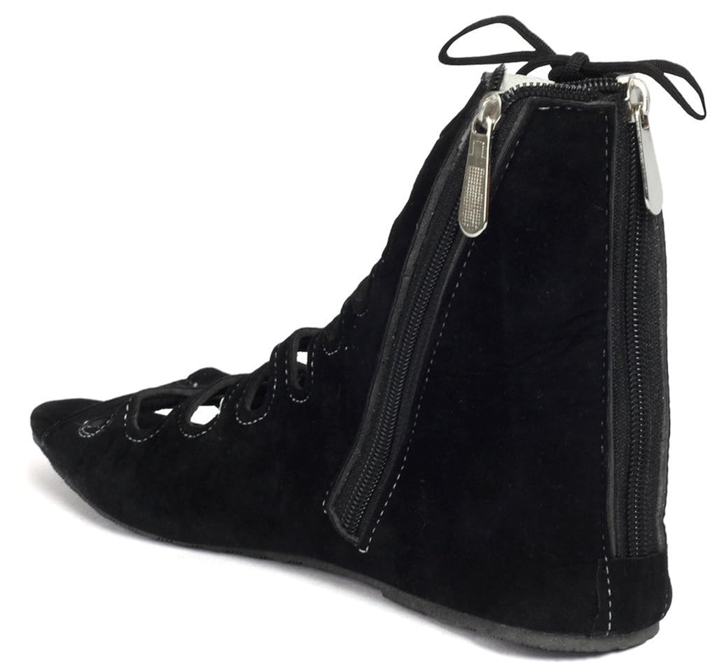 jade women's black casual gladiators