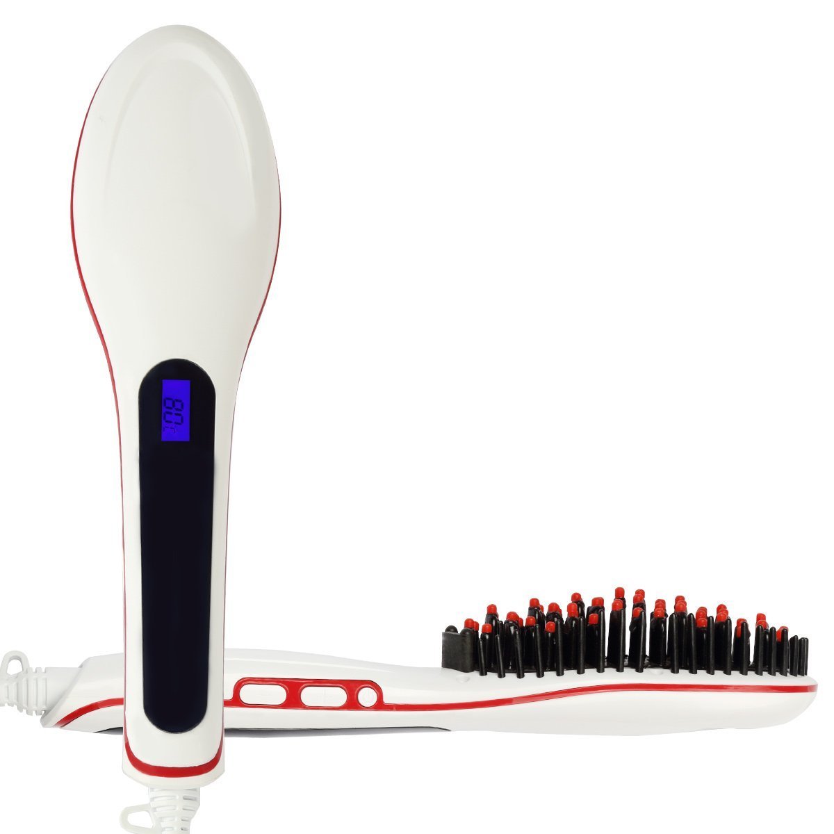 Hair Straightening Brush Symbollife Instant Magic Silky Straight