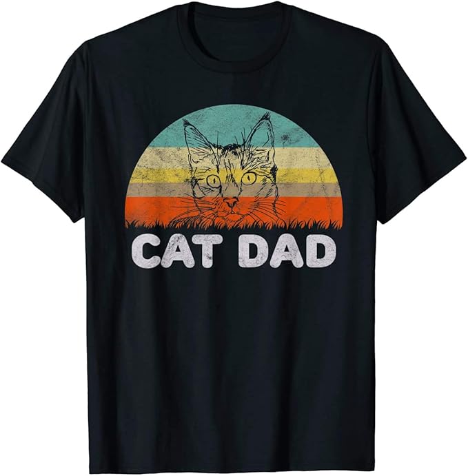 cat dad t shirt amazon