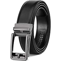 knee length dresses for ladies Mens Premium Leather Ratchet Belt | 1.5” Wide | Loop main image 0