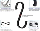 GAViA S Shaped Heavy Duty Hooks 10Pcs Matte Black 25kg Stainless view 5