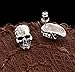 Skull Stainless Steel Fashion Cubic Zirconia Skull Stud Earrings