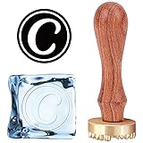 CRASPIRE Letter Ice Stamp C Ice Cube Stamp Ice