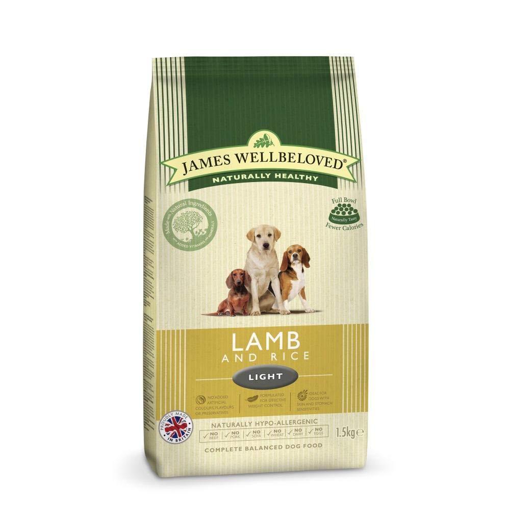 James Wellbeloved Adult Light Lamb and Rice Hypoallergenic Complete Dog