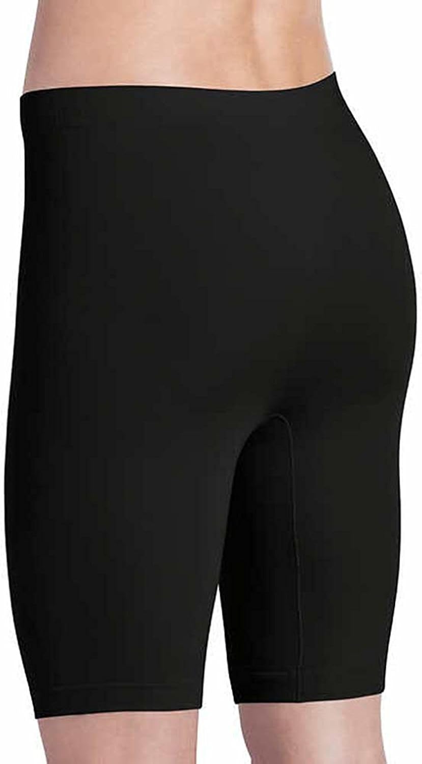 Jockey Ladies' Skimmies Slip Short Smooth Lightweight Mid-Length, 2 Pack (X-Large)Black - Light Nude at  Women’s Clothing store