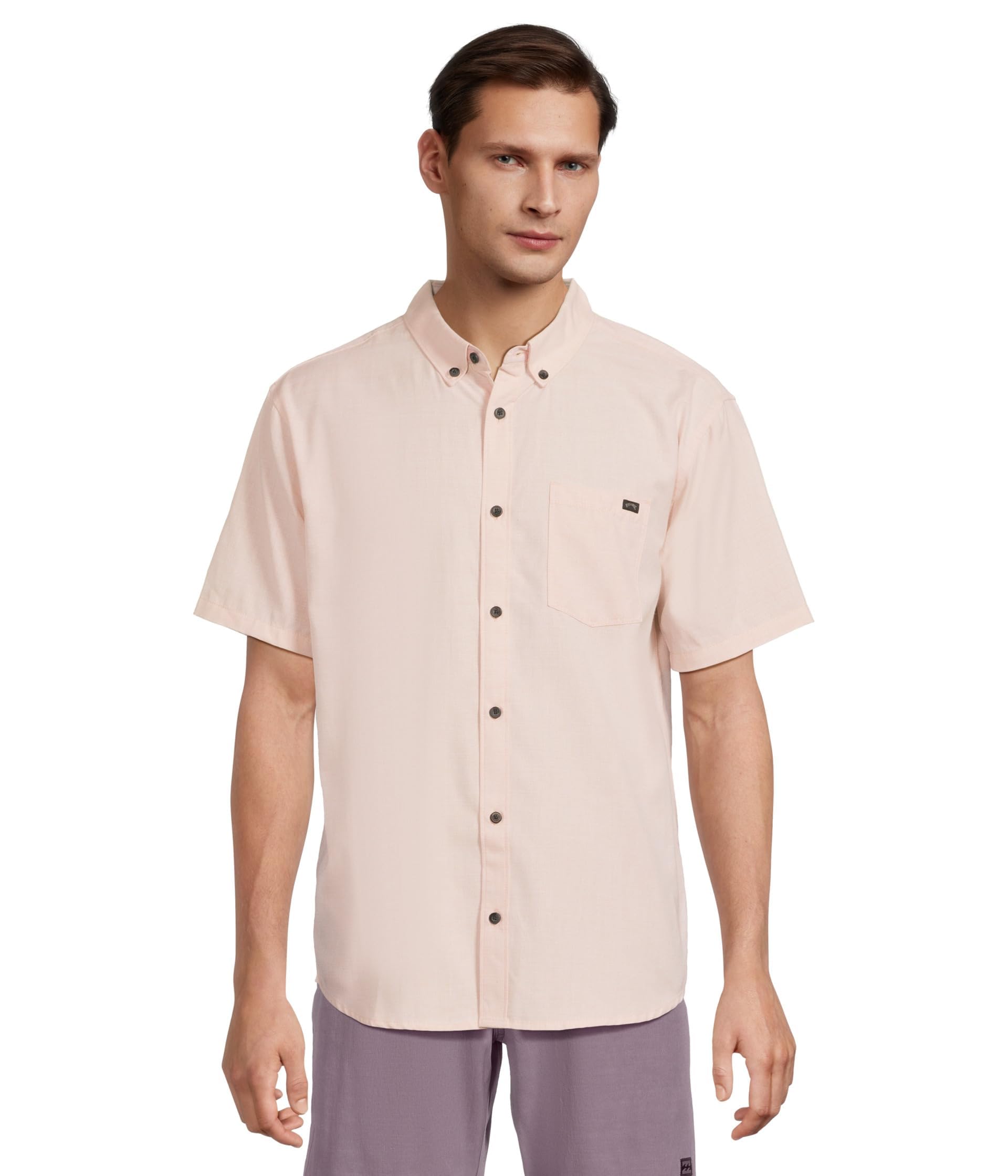 Billabong Men's All Day Short Sleeve, Coral Haze Image