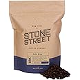 Stone Street Cold Brew Coffee, Strong & Smooth Blend, Whole Bean Coffee, Dark Roast, Colombian Single Origin, 1 LB