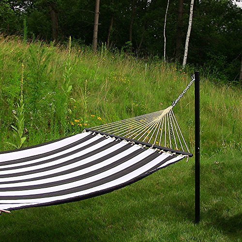 Sunnydaze Hammock Hanging In Ground Post/Stand, 52 Inches Tall