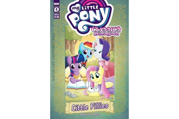 My Little Pony: Classics Reimagined-Little Fillies #4B VF ; IDW comic book | Last Issue