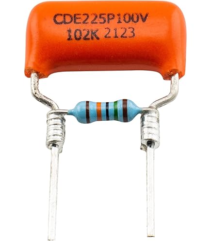Orange Drop .022uf 400V Tone Capacitor For Guitar - 5% Tolerance, Axial Leads, Great For Mods