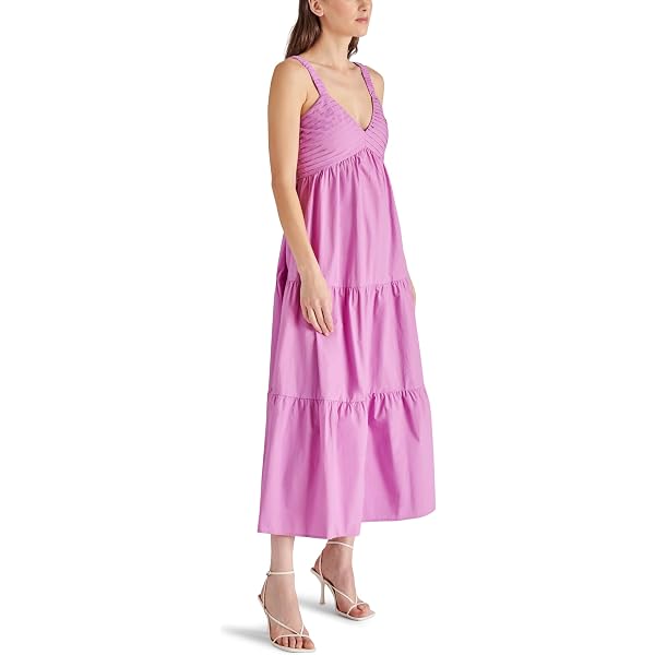 Abito Midi Busto Steve Madden Sophia-Rose – Stampa Farfalla Toile, Vestito Elegante Donna Taglia 44