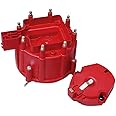MSD 8416 Distributor Cap and Rotor HEI, Red