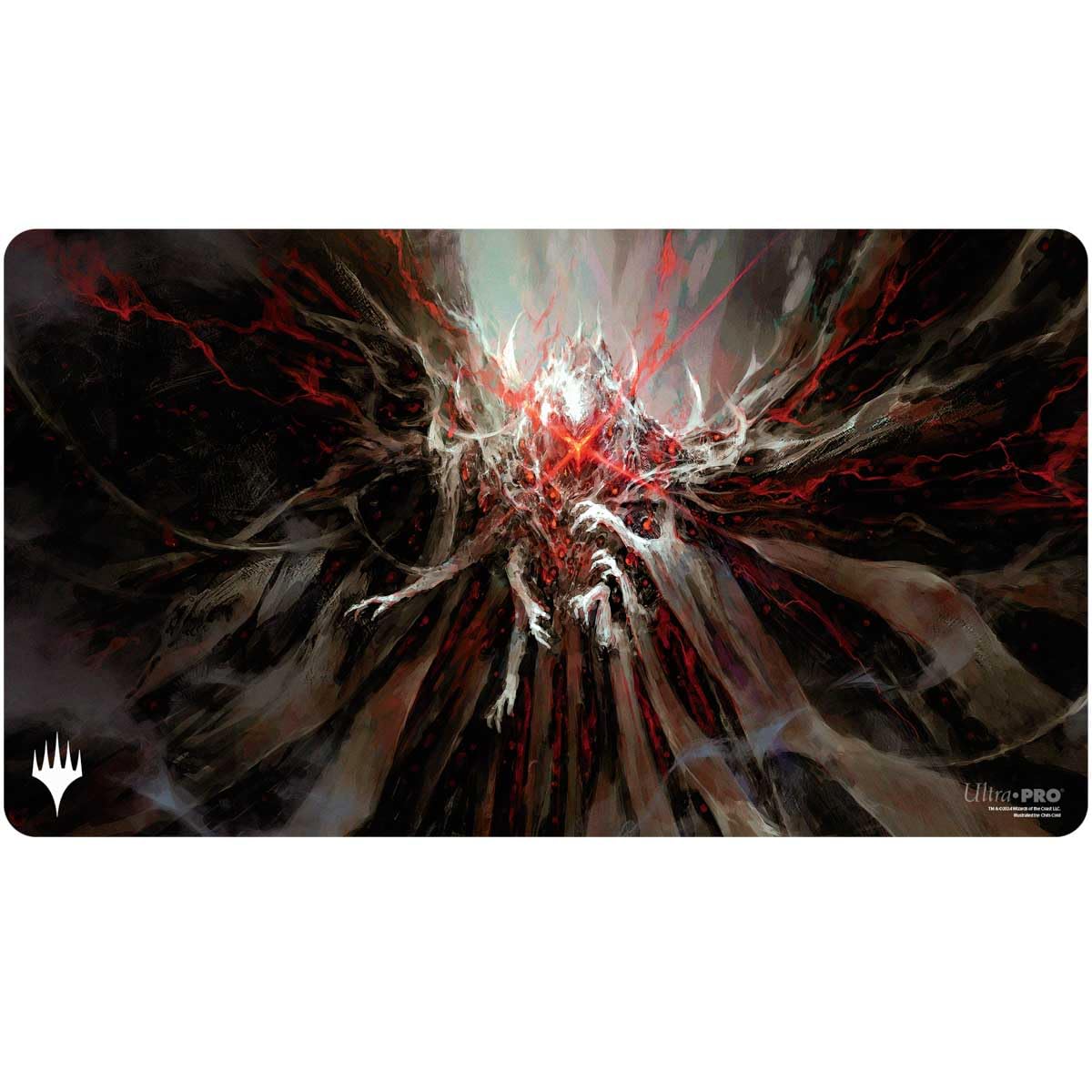 Ultra PRO - MTG Duskmourn Playmat Commander Ft. Valgavoth, Harrower of Souls for Magic: The Gathering, Use as Mousepad, Desk Mat, Protects MTG Cards During Gameplay — image 1