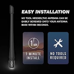 RYDONAIR Short Antenna Compatible with Ford F150