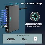 NICGIGA 8 Port 2.5G Web Smart Managed Ethernet Switch 10Gbps SFP Uplink NAS PC view 7