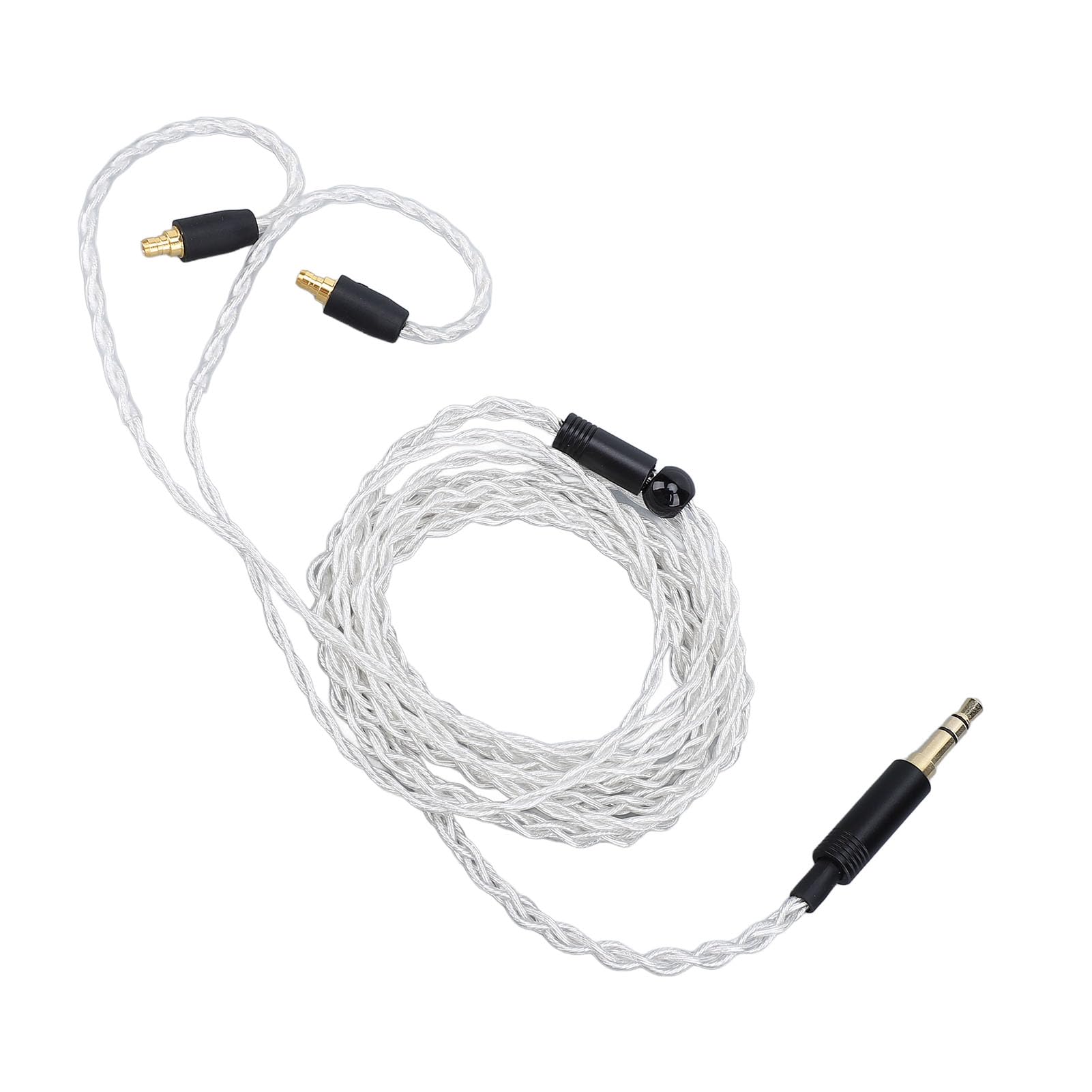 For IE100 Pro IE400 Pro IE500 Pro Earphone Cables, Replacement Audio Upgrade Cable Silver Plated Copper 3.5mm Stereo Plug Headphone Sound Wire 1.2m For IE100 Pro