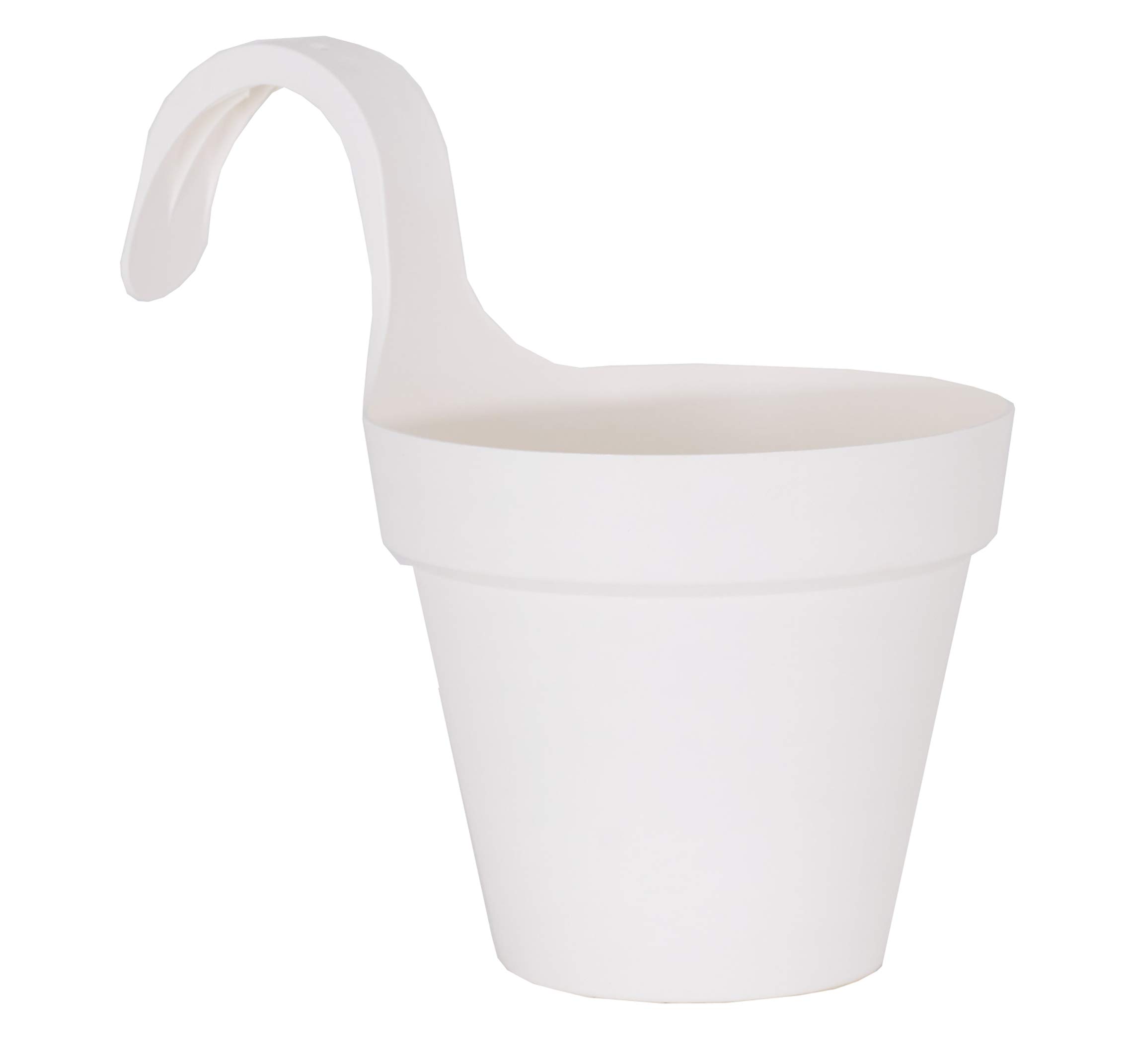 Artevasi Capri Balcony Single Pot 20 cm White