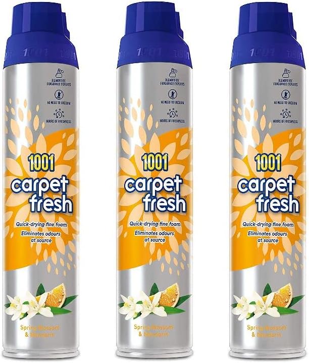 1001 Carpet Fresh Spring Blossom Triple Pack