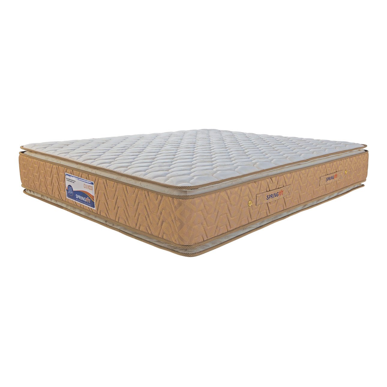 Springfit Dx Gold 10-inch King Size Spring Mattress (Cream ... Springfit Dx Gold 10-inch King Size Spring Mattress (Cream ...