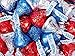 Hershey's Kisses, Milk Chocolate Kisses, Silver and Red and Blue USA Flag Colors July 4 Patriotic (Pack of 2 Pound) (Kisses Red, Blue and Silver)