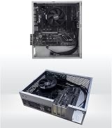Lodokdre SKTC A10 7.3L Mini MATX HTPC Computer Case Small 1U PSU view 2