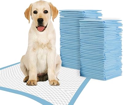TBM Puppy Pads Large 100 Pack 60x60 Absorbent Anti Slip Leak Proof