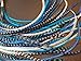 Feather Hair Extensions, 100% Real Rooster Feathers, 10 Long Thin Loose Individual Feathers, By Feather Lily