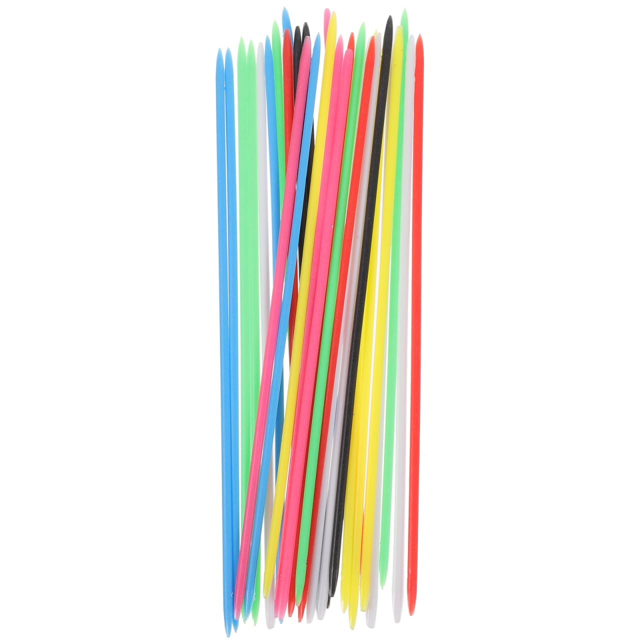 TOYANDONA 90Pcs Pick Up Sticks Original Game, Plastic Mini Colorful Thin Pick Up Sticks for Fun Family Parent-Child Games,Great School Carnival Prize and Party Favors for Boys and Girls